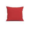 Perna decorativa patrata, 40x40 cm, pentru canapele, plina cu Puf Mania Relax, culoare rosu