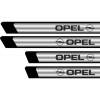 Set protectii praguri CROM - Opel ManiaStiker