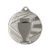 Medalie Sportiva Argint, model Cupa, pentru Locul 2, diametru 5 cm