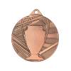 Medalie Sportiva Bronz, model Cupa, pentru Locul 3, diametru 5 cm