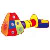 Cort de joaca pentru Copii cu Tunel si Piscina uscata, cu 100 bile, multicolor