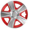 Capace roti auto Esprit SR 4buc - Argintiu/Rosu - 14'' ManiaMall Cars