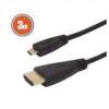Cablu micro HDMI • 3 mcu conectoare placate cu aur ManiaMall Cars