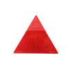 Catadioptru reflectorizant triunghi BestAutoVest, culoare rosu, fixare cu 2 suruburi, inaltime 130 mm , 1 buc. Kft Auto