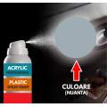 Spray Profesional RAL7001 pentru vopsire elemente din plastic sau metal ManiaStiker