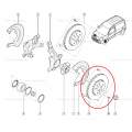 Disc frana fata Renault Kangoo, Mercedes Citan , ventilat 280x24mm, Set 2 buc, Produs Original Renault 7701209839 Kft Auto