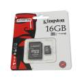 Card de memorie Kingston microSDHC 16GB Class 10 + Adaptor Kft Auto