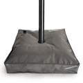 Suport umbrela, forma patrata, diametru 10 cm, 74x74x14 cm, culoare gri
