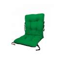 Perna sezut/spatar pentru scaun de gradina sau balansoar, 50x50x55 cm, culoare verde