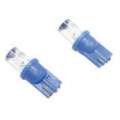 Bec tip LED 12V 5W soclu plastic T10 W2,1X9,5d 2buc Carpoint - Albastru dispersat ManiaMall Cars