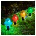 Lampă solară pentru grădină cu LED - model ciupercă, 11 cm ManiaMall Cars