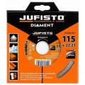 Disc diamantat continuu subtire, 115x1.4 mm, Jufisto MART-JU-DCB-1011