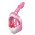 Masca snorkeling pe intreaga fata Strend Pro Shark Pink XS, pentru copii, Roz FMG-SK-8050179