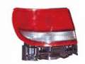 Stop spate lampa Toyota Carina E (T19), 04.1992-1995 Sedan, spate,fara omologare, fara suport bec, exterior, rosu-fumuriu, 81560-2B260, Stanga Kft Auto