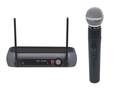 Kit Microfon Profesional Wireless Blow VHF cu Receptor, Acoperire 50m, PRM901