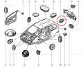 Tampon cauciuc capota motor, haion Renault Twingo, opritor original 7700827314 Kft Auto