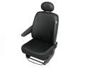 Husa auto scaun sofer Practical DV1 imitatie piele neagra pentru Transit Custom Kft Auto