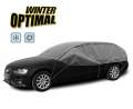 Semi prelata auto Winter Optimal L-XL Hatchback Combi pentru protectie inghet si soare, l=295-320cm, h=75cm Kft Auto