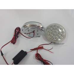 Proiectoare LED DRL 107B 20 leduri / proiector ManiaCars
