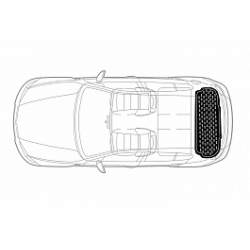 Covor portbagaj tavita Citroen SpaceTourer / Peugeot Traveller 2018-> caroserie scurta Cod: PB 6115 PBA1 Mall