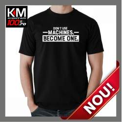 Tricou KM Personalizat BECOME MACHINES - cod:  TRICOU-KM-013 ManiaStiker