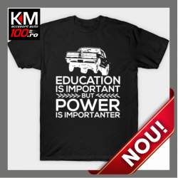 Tricou KM Personalizat EDUCATION vs POWER- cod:  TRICOU-KM-033 ManiaStiker