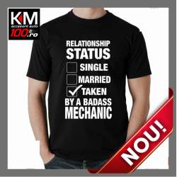 Tricou KM Personalizat TAKEN MECHANIC - cod:  TRICOU-KM-109 ManiaStiker