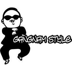 Stickere auto Gangnam style ManiaStiker