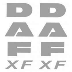 Set stickere DAF XF ManiaStiker