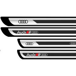 Set protectii praguri CROM - Audi (V2) ManiaStiker