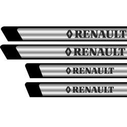 Set protectii praguri CROM - Renault ManiaStiker
