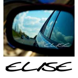 Stickere oglinda ETCHED GLASS - ELISE (set 3 buc.) ManiaStiker