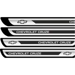 Set protectii praguri CROM - Chevrolet Cruze ManiaStiker