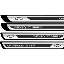 Set protectii praguri CROM - Chevrolet Spark ManiaStiker