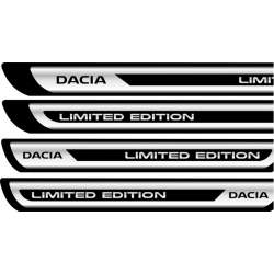 Set protectii praguri CROM - Dacia Limited Edition ManiaStiker