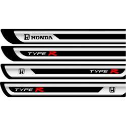 Set protectii praguri CROM - Honda Type R ManiaStiker