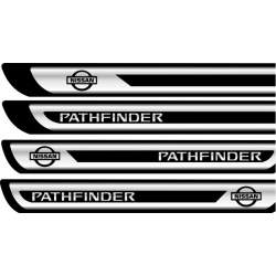Set protectii praguri CROM - Nissan Pathfinder ManiaStiker