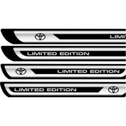 Set protectii praguri CROM - Toyota Limited Edition ManiaStiker