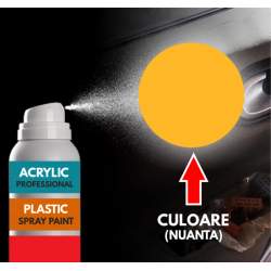 Spray Profesional RAL1003 pentru vopsire elemente din plastic sau metal ManiaStiker