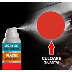 Spray Profesional RAL3000 pentru vopsire elemente din plastic sau metal ManiaStiker