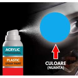 Spray Profesional RAL5015 pentru vopsire elemente din plastic sau metal ManiaStiker