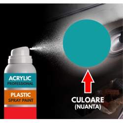 Spray Profesional RAL5021 pentru vopsire elemente din plastic sau metal ManiaStiker