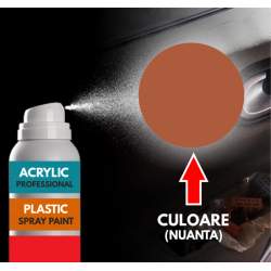 Spray Profesional RAL8004 pentru vopsire elemente din plastic sau metal ManiaStiker