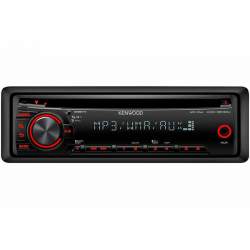 Radio MP3 Player Kenwood KDC 351RN 4 x 50W MP3/WMA cu fata detasabila, Cod Renault 7711430384 Kft Auto