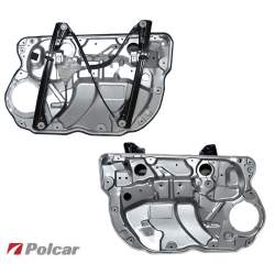 Mecanism ridicare geam Volkswagen Polo 9N 5 usi 2001-2005 stanga electrica, electrica Kft Auto