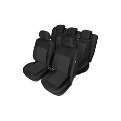 Set huse scaune auto model ARES pentru Ford Fiesta MK7 din 2017- , huse fata si spate Kegel , HUSE DEDICATE Kft Auto