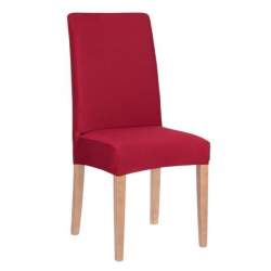 Husa scaun dining/bucatarie, din spandex, culoare rosu