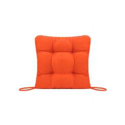 Perna decorativa pentru scaun de bucatarie sau terasa, dimensiuni 40x40cm, culoare Orange