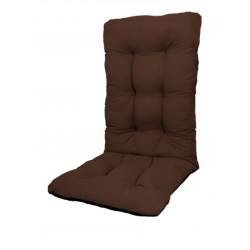 Perna pentru scaun de casa si gradina cu spatar 48x48x75cm, culoare maro