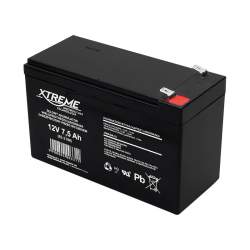 Acumulator Universal Baterie AGM Gel Plumb Xtreme 12V, Capacitate 7.5Ah